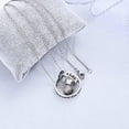 thumbnail image 4 of Sunflower Cremation Jewelry 316L Stainless Steel Urn Necklace for Ashes Keepsake Ashes Memorial Pendant -Always in My Heart -Urn Locket for Women Men, 4 of 7