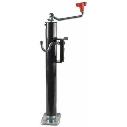 CURT 28304 WeldOn BracketStyle Swivel Trailer Jack, 2,000 lbs. 151/4