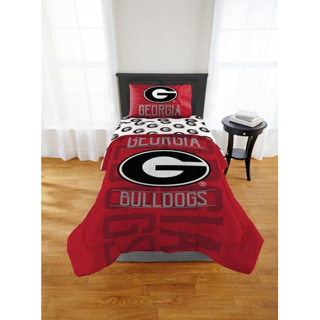 Ncaa Georgia Bulldogs Affiliation Twin Or Full Comforter 1 Each