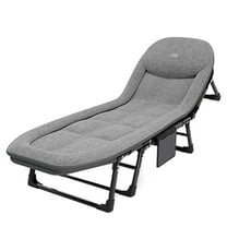 ZTH Portable Folding beds - Lightweight Tent Cot with Carry Bag, 450 lbs Capacity (Grey)​