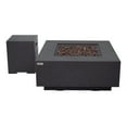 thumbnail image 4 of AMS Fireplace Brooklyn Square 40” Fire Pit Table - Propane - Dark Gray, 4 of 8