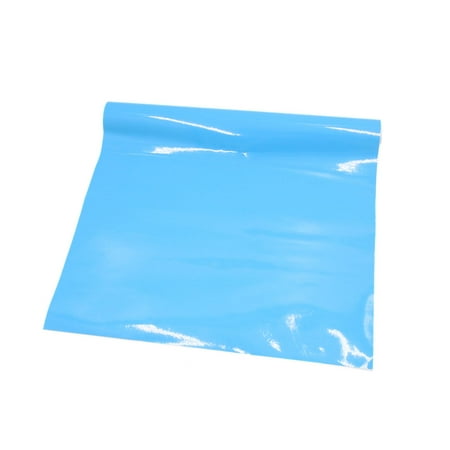 Glossy Light Blue 152 x 30cm Self Adhesive Car Vinyl Film Wrap Sticker (Best Vinyl Wrap Shops)