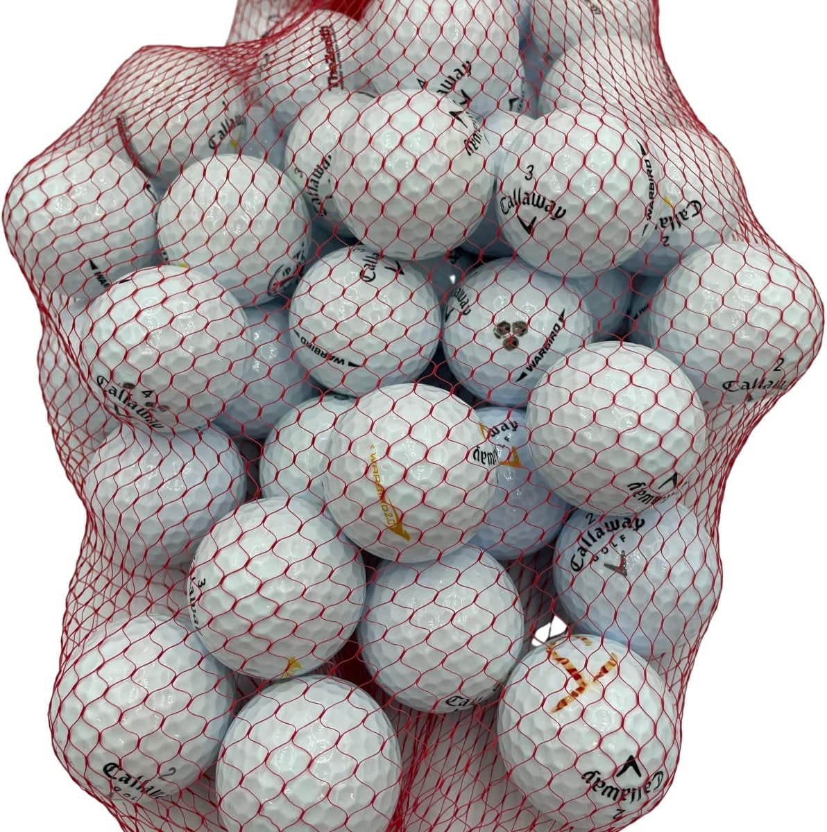 Golf Ball Planet - Callaway Warbird Recycled Golf Balls 5A/Mint (50 Pack)