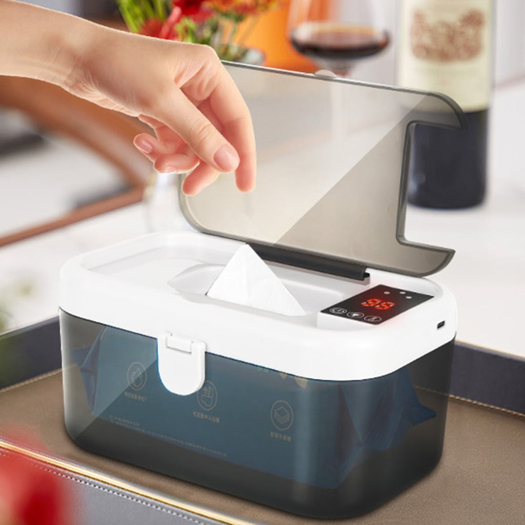 Tizuqe Baby Friendly Wet Wipe Warmer Comfortable Wet Wipes Elegant Wipe Warmer Baby Wipes Heater Quick Heating Wet Wipes