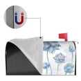 thumbnail image 4 of Bingfone Pale Blue Lotus Flowers Magnetic Mailbox Cover Standard Size For Garden Yard Outdoor Decorations-25.5x21 In, 4 of 7