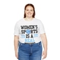 thumbnail image 5 of DJH Apparel | Women's Sports Is A Real Thing Volleyball Unisex Tshirt, 5 of 7