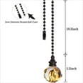 thumbnail image 2 of WUYVCG Big Deal！Elegant Fan Pull Chain with Beaded Design Fan Pull Chain Extension Pull Chains for Ceiling Fans and Lights Ceiling Fan Pulls Light Pull Chain Beaded Pull, 2 of 4