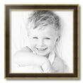 thumbnail image 2 of ArtToFrames 16" x 16" Black Panel With Gold Lip Picture Frame, 16x16 inch Multi Wood Poster Frame (WOM-5092), 1 Pack, 2 of 7