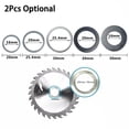 thumbnail image 4 of 2Pcs Circular Saw Ring For Circular Saw Blade Reduction Ring Conversion Ring 20-16mm, 4 of 8