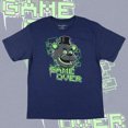 thumbnail image 5 of Five Nights At Freddy's T-Shirt Neon Game Over Design Kids Tee, 5 of 5