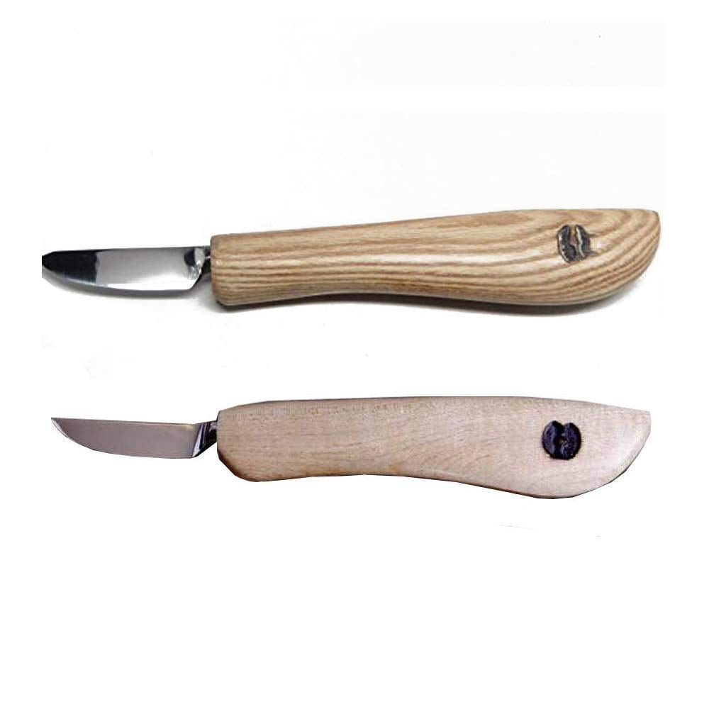 Deepwoods Ventures Plain Wood Handle Carving Knife & Deepwoods
