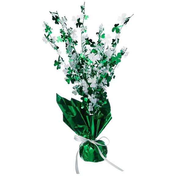 Shamrock Gleam 'N Burst Centerpiece 15" - 12 Pack (1 Per Package)
