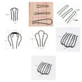 thumbnail image 6 of Tnobhg 1Pc/3Pcs Stylish Seven-Toothed Comb Any Occasion Minimalistic Braid Hair Tool for Effortless Braided Hairstyles, 6 of 8