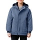 thumbnail image 2 of Parkas de manga larga, chaqueta con capucha y bolsillos para niños de tallas medianas y grandes, chaqueta tipo cárdigan., 2 of 7