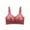 #0220-Red, variant on Ailaofu Wireless Bras for Women Deep V Neck No Underwire Push Up Bra Smoothing Full Coverage High Supports Bralette for Everyday