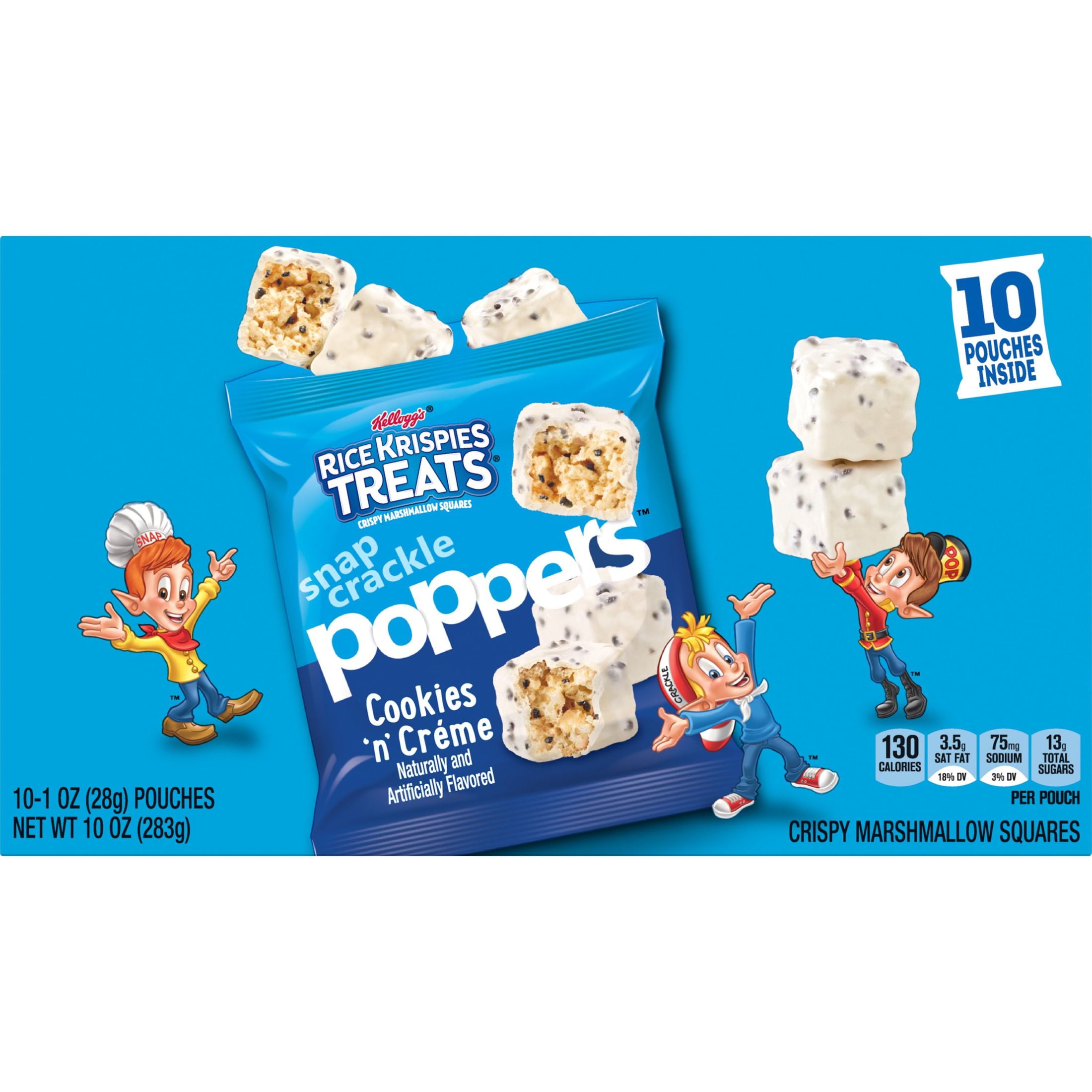 Rice Krispies Treats Poppers Cookies'n'Creme Marshmallow Breakfast
