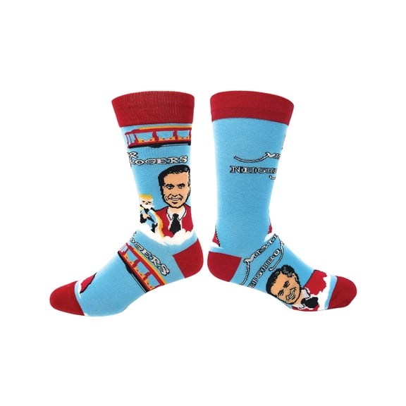 Mister Rogers Neighborhood Good Day Women's Crew Socks | One Size