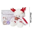 thumbnail image 3 of RUIG ‌Sheep Plush Toy - Dress-Up Lamb Plush Toy 11.4 Inches with Removable Outfit & Handbag - Ultra-Soft Stuffed Animal Gift for Valentine's/Birthday, Machine-Washable(Including Gift Box), 3 of 7