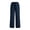 Blue, variant on Womens Wide Leg Pants with Pockets- High Waist Summer Lace Hollow Out Drawstring Elastic Waist Flowy Palazzo Pants Gray Size M