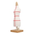 thumbnail image 1 of Forma De Vestido Femenino, Cuerpo De Torso De Maniquí De 12.2x3.7 Pulgadas Con Base De Soporte Maniquí De Modista Maniquíes Cuerpo Mini Maniquí Modelo Muñeca Vestido Forma, 1 of 7