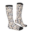 thumbnail image 3 of Picia Women Crew Soft Moisture-wicking Socks Cute Cats Pattern Design Cotton Socks, One Size fit All, 3 of 9