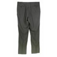 thumbnail image 2 of Trussini Men's Forest Green Linea Classico Wool Dress Pant Pants & Capri - 58, 2 of 2