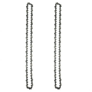 Quaqdae 2Pcs 20Inch Chainsaw Saw 76 Drive Links Replacement Mill Ripping Chain Blade Pitch 0.325Inch 0.058 Gauge for Cutting