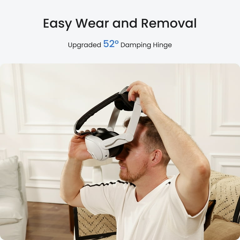 KIWI design K4 Boost Comfort Battery Head Strap, Meta Quest 3