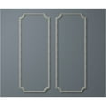 thumbnail image 5 of Ekena Millwork 28"W x 72"H Sussex Floral Panel Moulding Kit (Double Panel), 5 of 10