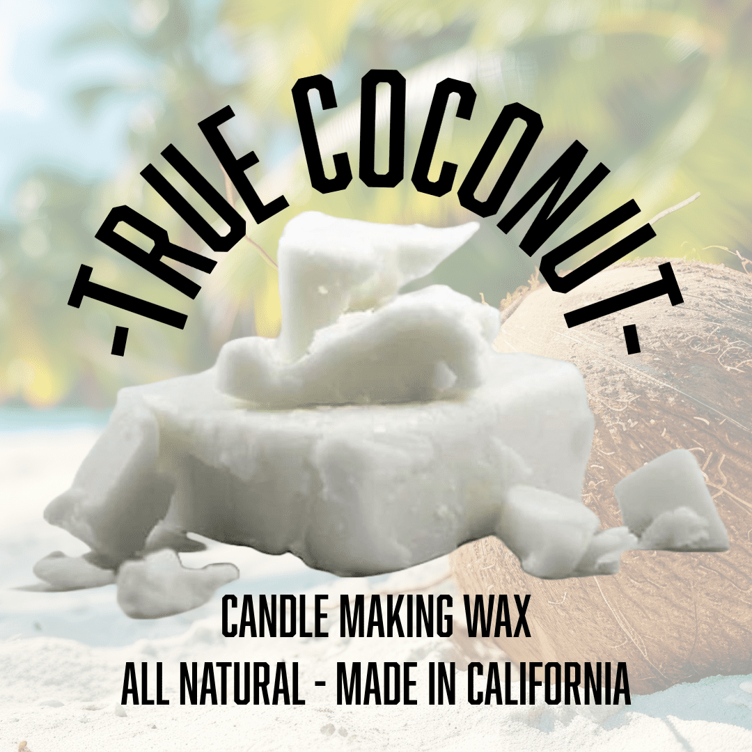 Fleur De Spa True Coconut - Candle Making Wax - All natural coconut blend made in USA