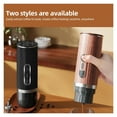 thumbnail image 4 of Portable Electric Espresso Coffee Machine Cordless Heating Mini Coffee Maker With 3-IN-1 Coffee Powder/N Capsule/DG Capsulee Bin ,RV, Hiking, Office, 4 of 4
