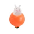 thumbnail image 1 of larppty Easter Basket Essentials, New Easter Carrot Rabbit Squeeze Toys, Easters Carrot Rabbit for Easter Basket Stuffers, 1 of 6
