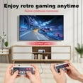 thumbnail image 3 of Retro Machine with 620 Built-in Classic, 8-Bit Video System for Adults and Kids, Includes 2 Controllers - Rediscover the Joy of Retro Toys, 3 of 8