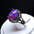 thumbnail image 4 of Sahara Fire Opal Statement Ring for Women Oval-Cut Ginger Lyne Collection, 4 of 5