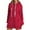 A-Red46, variant on Womens Hoodies Plain Side Slit Hem Long Sleeve Drawstring Hood Sweatshirt Dress Spring Clothes Loose Hoodie Top