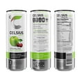 Celsius Sparkling Green Apple Cherry, Functional Essential Energy Drink 12 Fl Oz (Pack Of 12