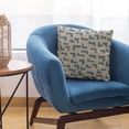 thumbnail image 5 of Plutus Brands Blue Plutus Angles Abstract Luxury Throw Pillow 16 in x 16in, Double Sided 16" x 16", 5 of 8