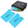 thumbnail image 4 of 100 Pcs Card Blocking Sleeves, Snug Fit, Anti Scan Theft, Magnetic Protection, Portable Card Holder for Credit Cards, Money Cards, ID Cards, Foil Sleeve, 4 of 7