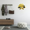 thumbnail image 2 of Qianduo Wall Decor Clearance Home Decor 3D Mirror Wall Sticker Multicolor Flower Decal Home Room Art-Murals Decor Gold, 2 of 4