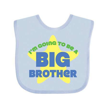 

Inktastic I m Going to Be a Big Brother Gift Baby Boy Bib