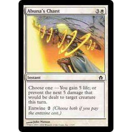 MtG Fifth Dawn Common Abuna's Chant #1