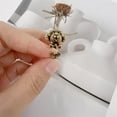 thumbnail image 6 of Cute Puppy Open Stacking Rings for Women Men Vintage Gold Adjustable Animal Pet Small Dog Style Wrap Finger Band Thumb Rings Unique Holiday Party Wedding Statement Jewelry for Niece Daughter, 6 of 6