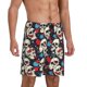 thumbnail image 2 of Balery rock record Skull artist Pantalones cortos de pijama de punto de algodón para hombre con cinturilla y bolsillos-3X-Large, 2 of 6