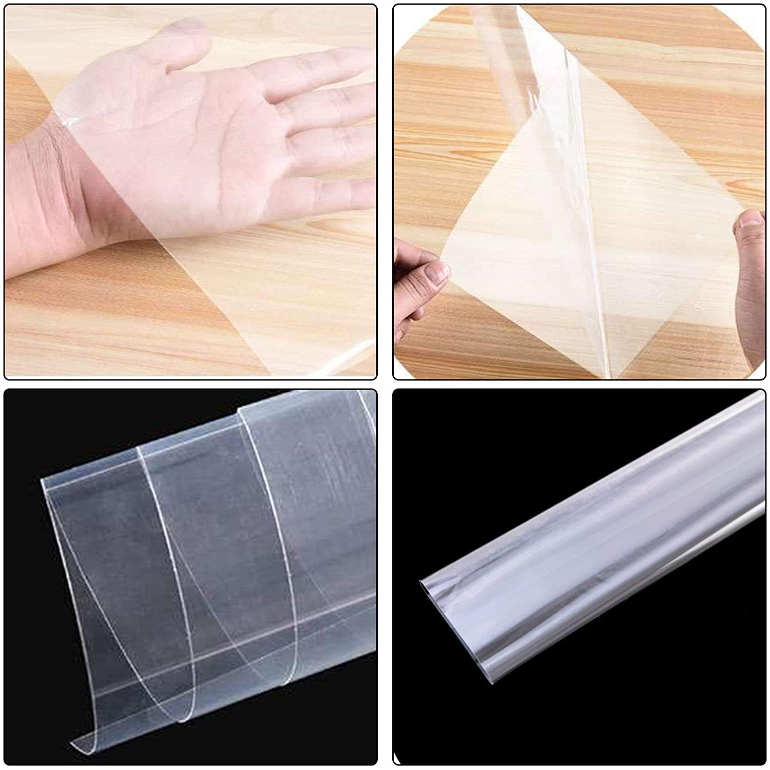 Contact Paper Clear Wall Protector Transparent Backsplash Kitchen Oil Proof  Waterproof Sticker 60*90cm Self-Adhesive Sticker For - AliExpress