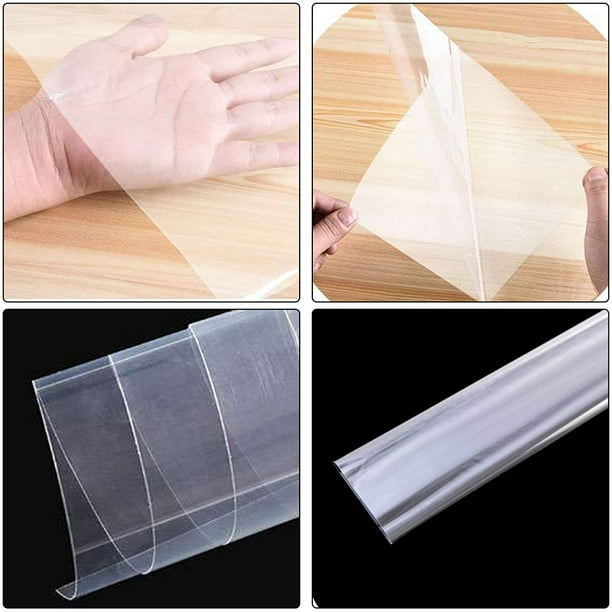 Película Protectora De Pared Transparente - 30cm X 15m, Adhesión Estática, Impermeable, Ideal Para Cocina, Azulejos Y Vidrio