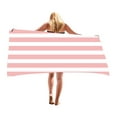 thumbnail image 5 of kkbbma Beach Towels under $5! Oversized Microfiber Beach Towels Striped Quick Dry Extra Large Pool Towels Absorbent Camping Travel Blanket for Women Men Bath Beach, 5 of 9