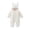 White, variant on Kids LYXSSBYX Two Piece Sets Clothing Toddler Baby Boy Girls Color Plush Cute Rabbit Ears Winter Thick Jumpsuit Romper