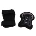 thumbnail image 3 of Set de 6pcs Almohadillas de Protección para , Coderas, Rodilleras, Muñequeras para Patines, Bici, Patineta Negro Soledad Rodilleras y coderas para niños, 3 of 9
