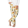 thumbnail image 2 of Xecao Tiger Lion Print Teenagers' Pajama Pants Long Sleep Pants Soft Elastic Waist Pajama Bottoms Elastic waist with 2 Pockets 5-16 Years-Small, 2 of 6