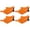 Orange, variant on 4X Tire Wedge Brand New High Grade High Quality Water Pipe Anti-Pinch Tools Correct Connector Direct Installation